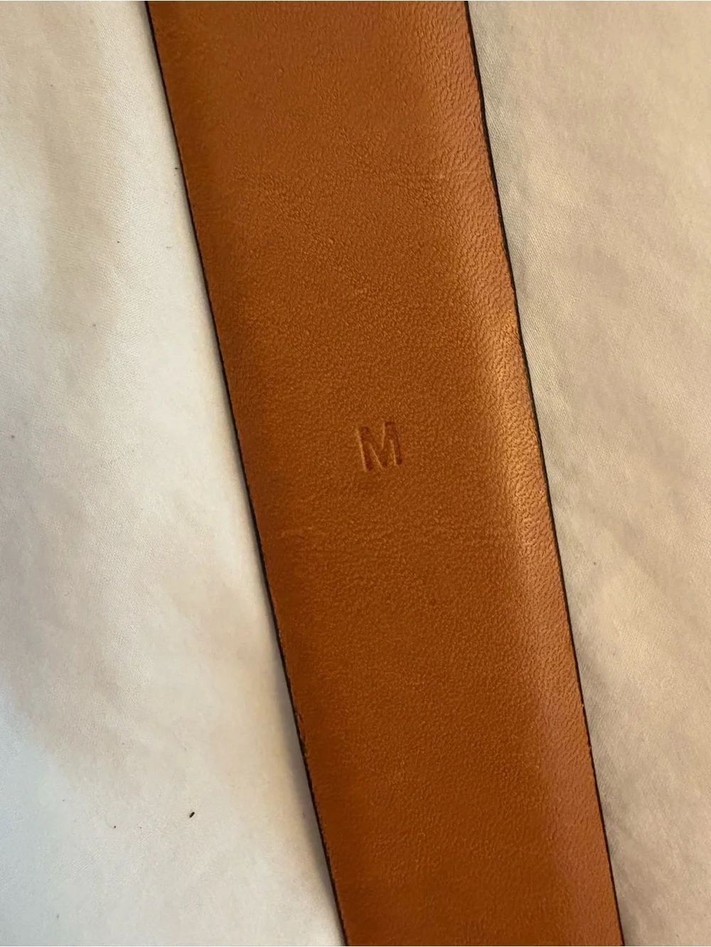 Ralph Lauren Black Leather Belt with Silver Buckle
